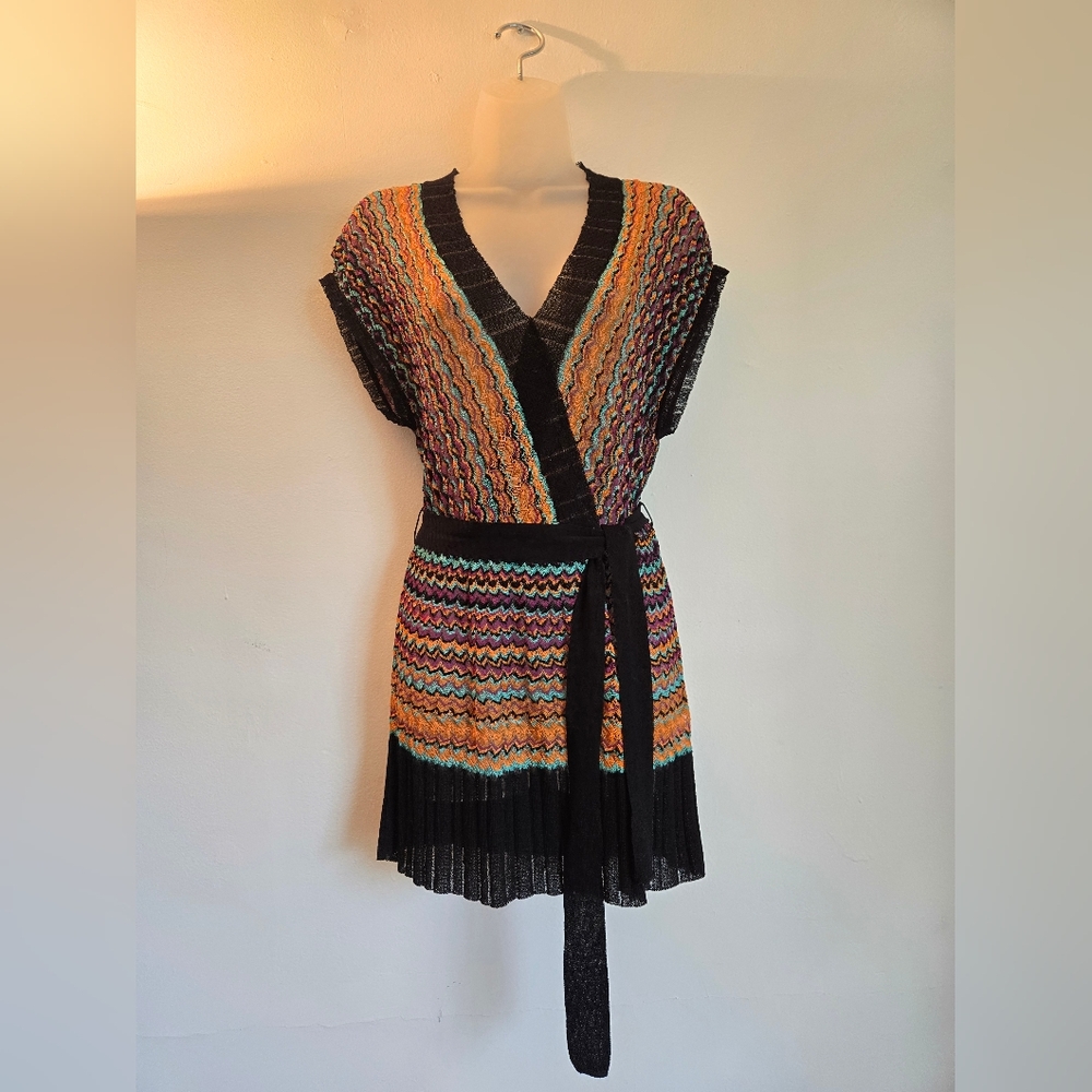 Missoni Woven Knit Tunic Top - Made in Italy - Size US 6